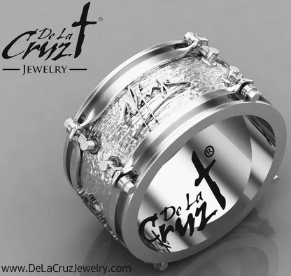 Alfonso Andre Custom Drum Ring (Drummer for CAIFANES)