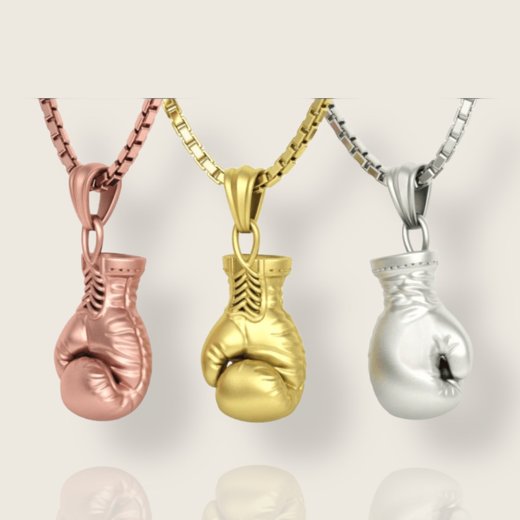 Boxing Gloves Jewelry Pendants | Silver Boxing Gloves Necklace - Gold  Silver Color - Aliexpress