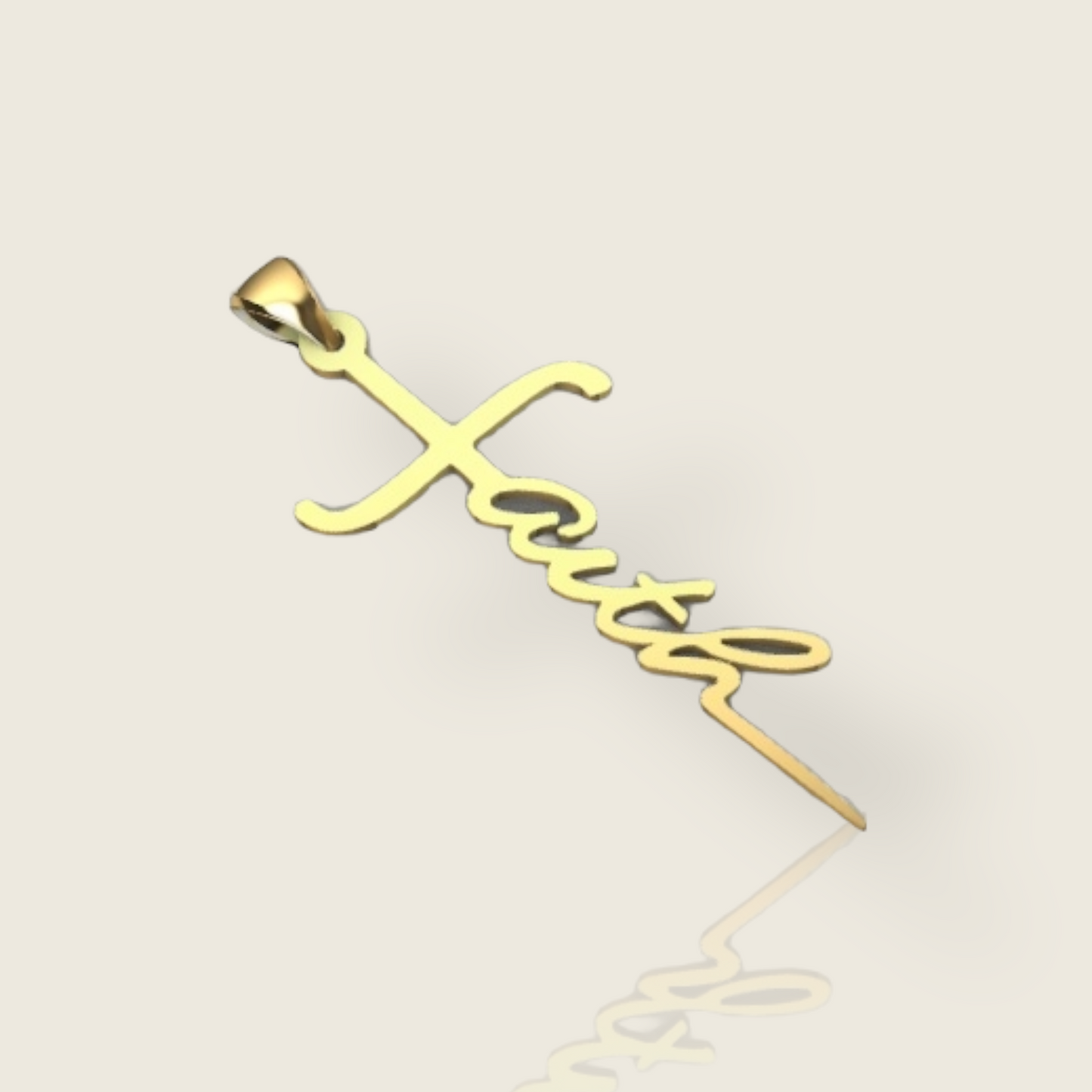 Faith Pendant - De La Cruz Jewelry